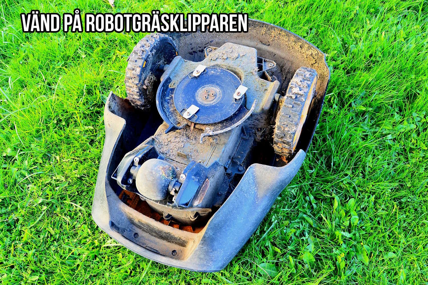  Byta robotklipparknivar på en robotgräsklippare steg 3